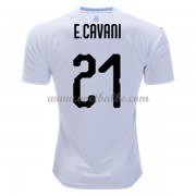 Voetbalshirt Uruguay 2018 Edinson Cavani 21 uit tenue ..